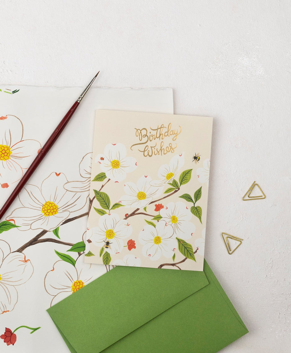 DOGWOOD Birthday Card