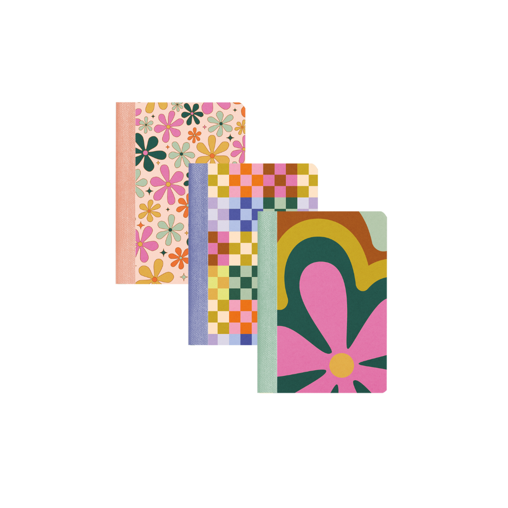 Mini Notebook Set - Happy Go Lucky