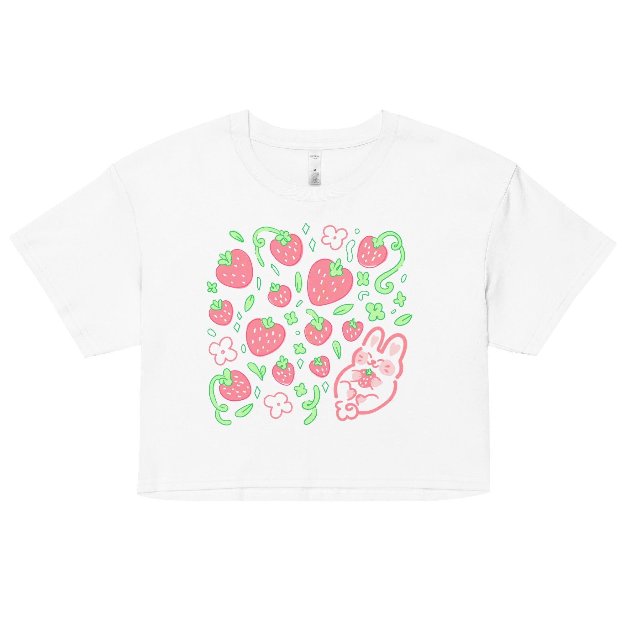 Strawbunny Crop top