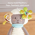 Woolbert the Ram Cuddly Baby Sensory Toy